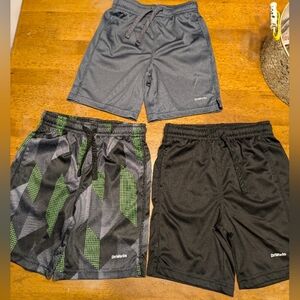 Kids Shorts Set - Black, Gray, Green